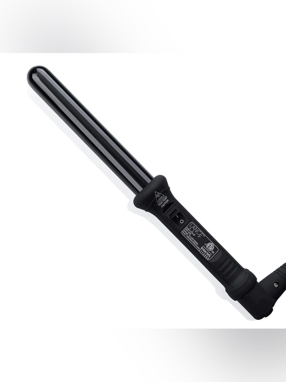 Lange 1.5 inch curling  wand Black like new nwot